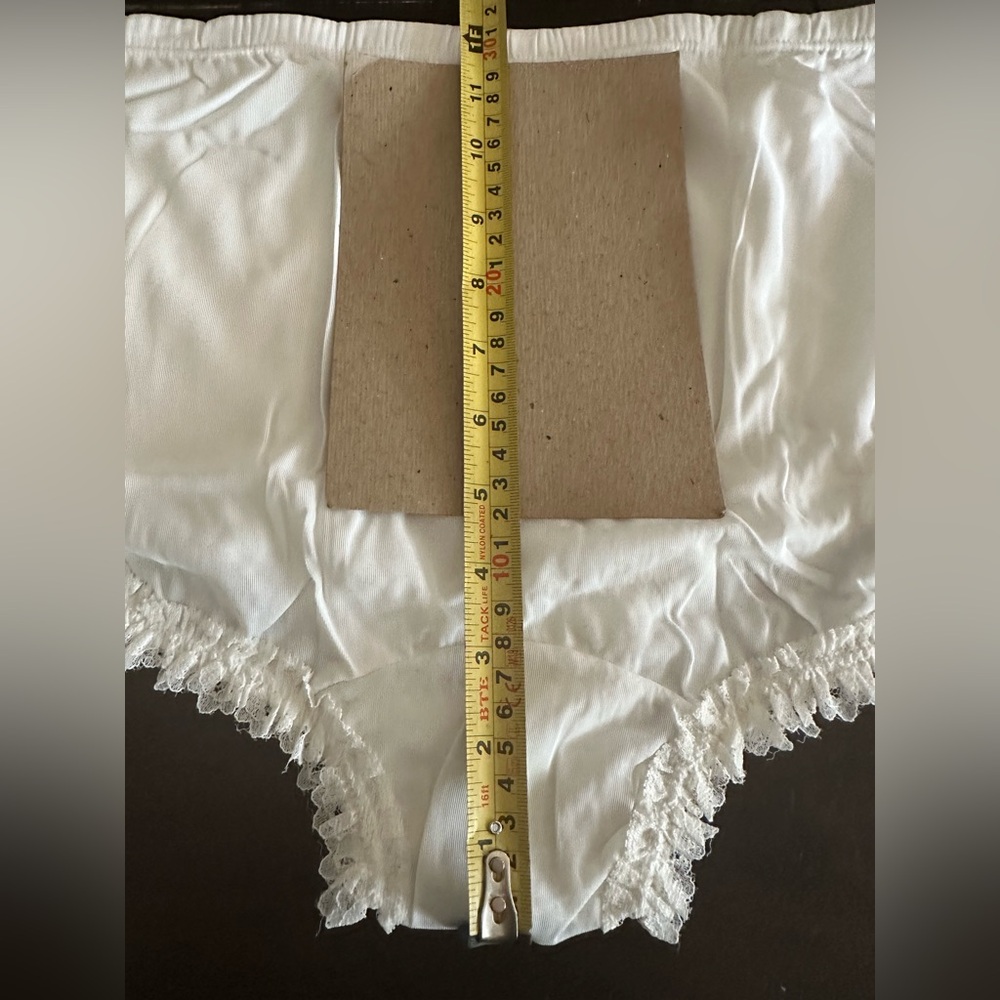 1970’s Tennis Panty - White - Large NWT - Picture 6 of 7